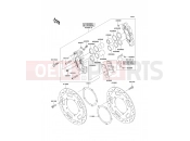 KAWASAKI 2009 Front Brake