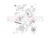 KAWASAKI 2009 Rear Hub