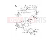 KAWASAKI 2009 Footrests