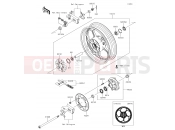 KAWASAKI 2017 Rear Hub