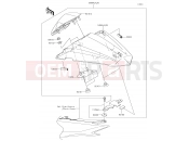 KAWASAKI 2017 Accessory(Single Seat Cover)