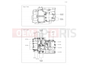 KAWASAKI NINJA 650 (EX650KHF) Crankcase Bolt Pattern