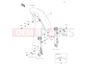 KAWASAKI NINJA 650 (EX650KHF) Front Fender(s)