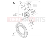KAWASAKI NINJA 650 (EX650KHF) Front Brake