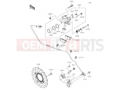KAWASAKI NINJA 650 (EX650KHF) Rear Brake