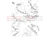 KAWASAKI NINJA 650 (EX650KHF) Side Covers/Chain Cover