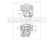 KAWASAKI 2017 Crankcase Bolt Pattern