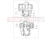 KAWASAKI 2017 Crankcase Bolt Pattern