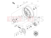 KAWASAKI 2017 Rear Hub