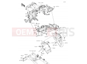 KAWASAKI 2017 Rear Fender(s)