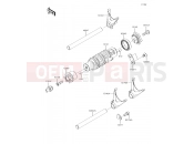 KAWASAKI 2017 Gear Change Drum/Shift Fork(s)