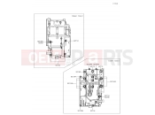 KAWASAKI 2017 Crankcase Bolt Pattern (EX300AEA99330-)