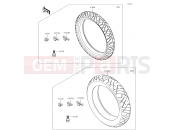 KAWASAKI 2017 Tires
