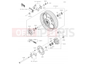 KAWASAKI 2017 Rear Hub