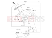 KAWASAKI 2017 Accessory(Single Seat Cover)