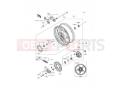 KAWASAKI 2017 Rear Hub