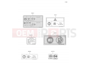 KAWASAKI J300 (SC300CJFA) Labels
