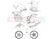 KAWASAKI 2018 Decals(Green)