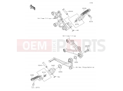 KAWASAKI 2018 Footrests