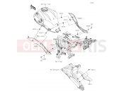 KAWASAKI 2018 Side Covers/Chain Cover