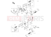 KAWASAKI 2018 Footrests
