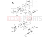 KAWASAKI 2018 Footrests