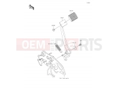 KAWASAKI 2018 Brake Pedal