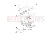 KAWASAKI 2010 Gear Change Drum/Shift Fork(s)