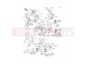 KAWASAKI 2010 Footrests
