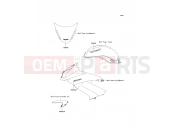 KAWASAKI 2010 Decals(Blue)(M.D.Black)