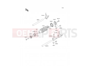 KAWASAKI 2010 Gear Change Drum/Shift Fork(s)