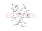 KAWASAKI 2010 Footrests