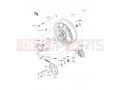 KAWASAKI 2010 Rear Hub
