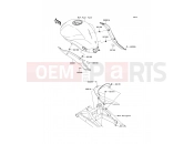 KAWASAKI 2010 Side Covers/Chain Cover