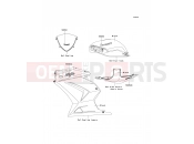 KAWASAKI 2010 Decals(Black)
