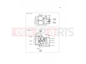 KAWASAKI 2010 Crankcase Bolt Pattern