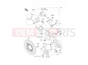 KAWASAKI 2010 Rear Brake