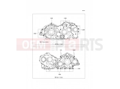 KAWASAKI 2010 Crankcase Bolt Pattern