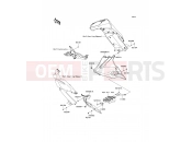 KAWASAKI 2011 Cowling Lowers