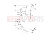 KAWASAKI 2011 Rear Master Cylinder