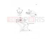 KAWASAKI 2011 Decals(Ebony)(Black)