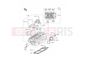 KAWASAKI VERSYS (KLE650CBF) Cylinder Head
