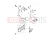 KAWASAKI VERSYS (KLE650CBF) Radiator
