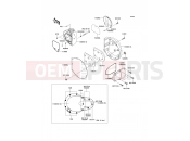 KAWASAKI 2011 Right Engine Cover(s)