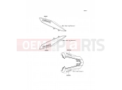 KAWASAKI 2011 Decals(Black)(White)