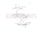 KAWASAKI 2011 Decals(Green)(M.D.Black)