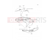 KAWASAKI 2011 Decals(Gray)