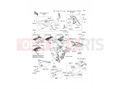 KAWASAKI D-TRACKER 125 (KLX125DCF) Side Covers/Chain Cover