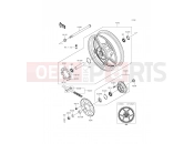 KAWASAKI 2012 Rear Hub
