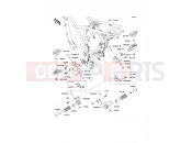 KAWASAKI 2012 Footrests